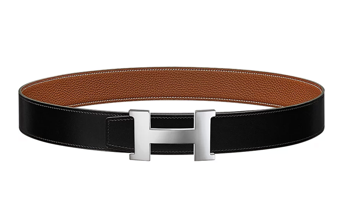 

Ремень из коровьей кожи унисекс, ширина 3,8 см HERMES