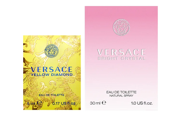 VERSACE Набор парфюма с кристаллами и блестками, Pink Brilliance Diamond Perfume Box — фото 4