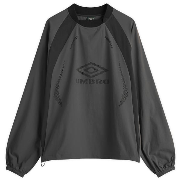 

Lasered nylon crew neck Umbro By Slam Jam, серый черный