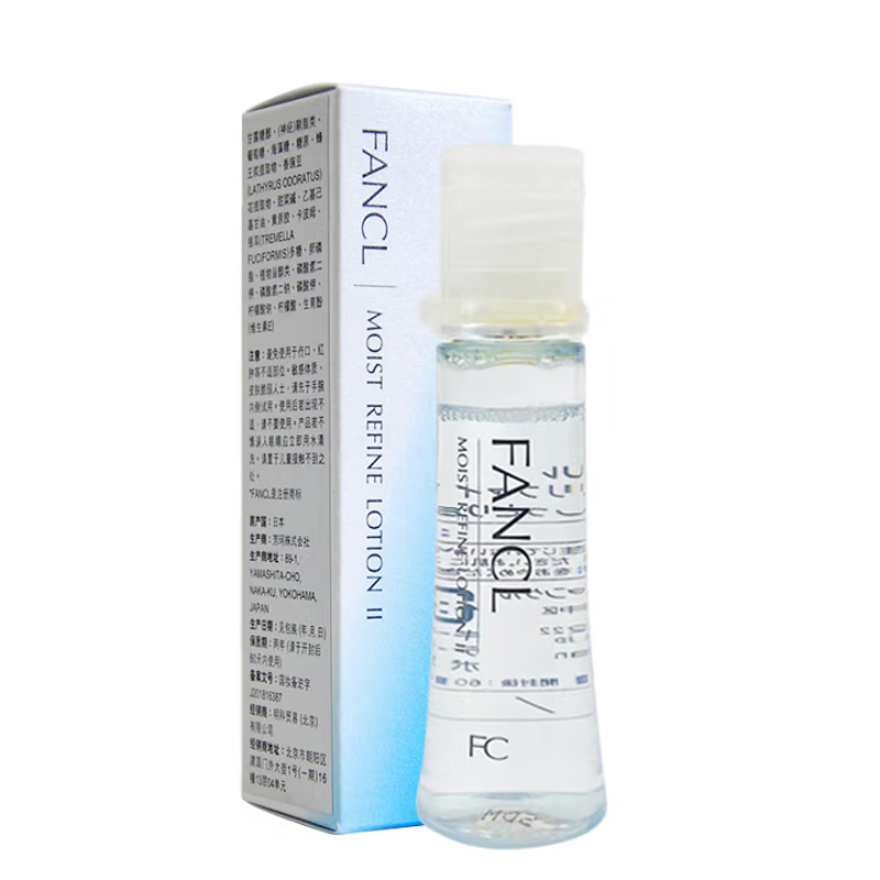 Мужской набор FANCL Moist Refine: увлажняющая эмульсия, 30 мл + лосьон, 30 мл — фото 3