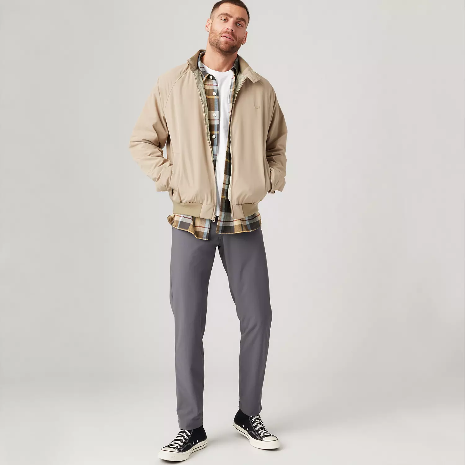 

Мужские брюки Levi's xx Chino Standard Tech, серый