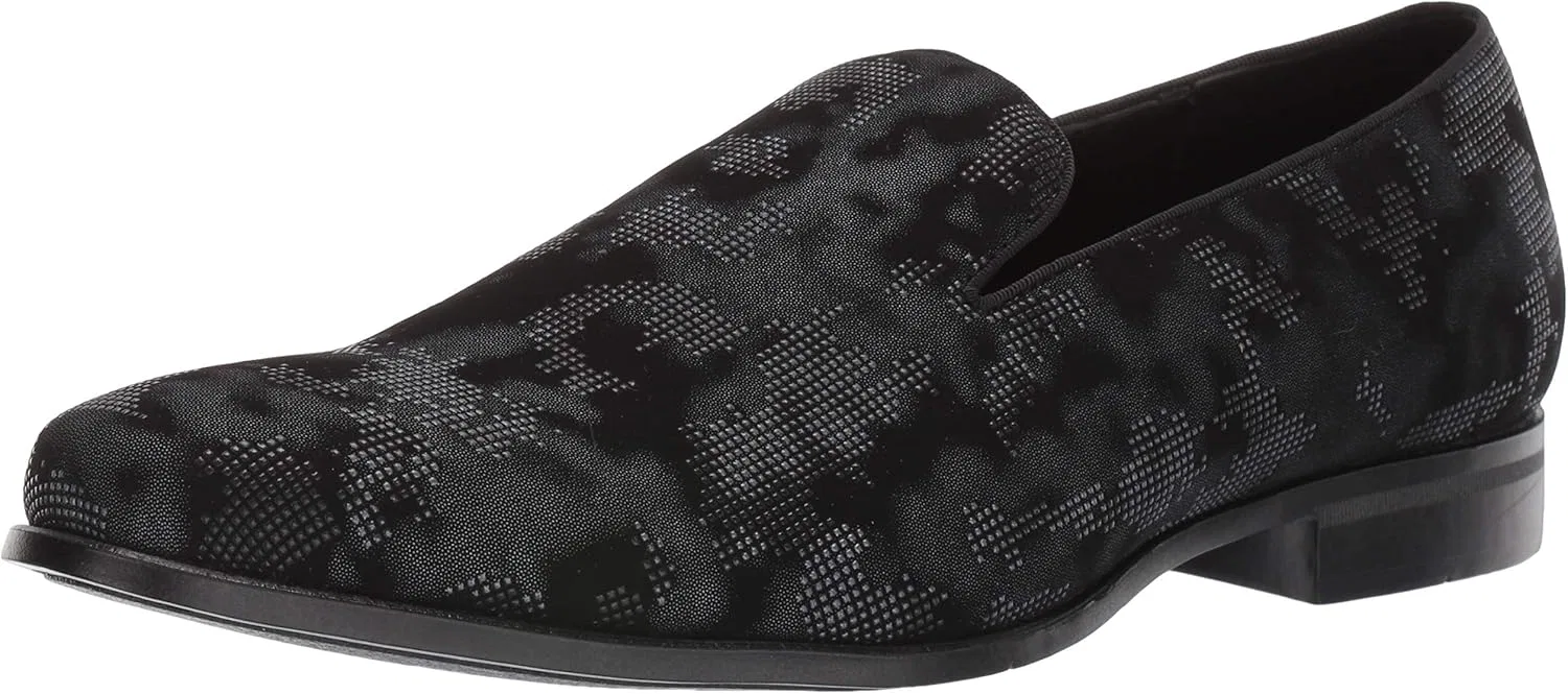 Лоферы с камуфляжным принтом Stacy Adams, серый мульти