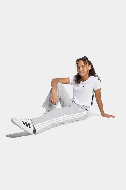 Спортивные штаны детские Adidas, серый — фото 4