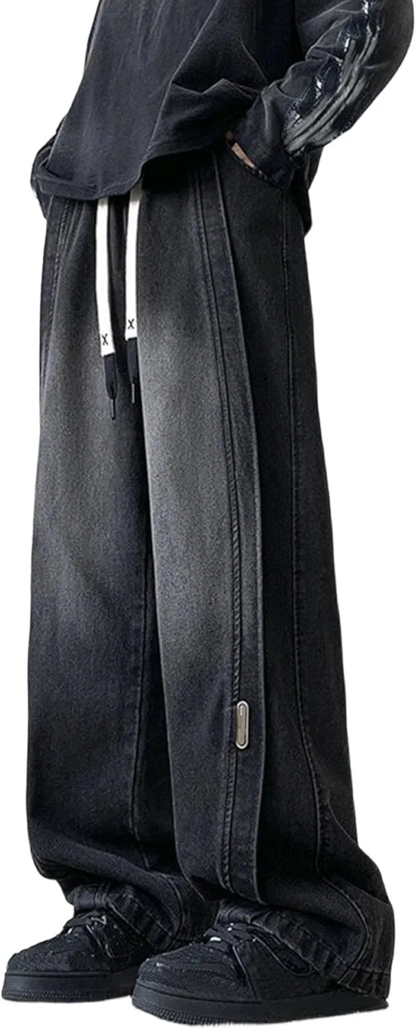 Джинсы свободные Men's Hip Hop Jean, черный