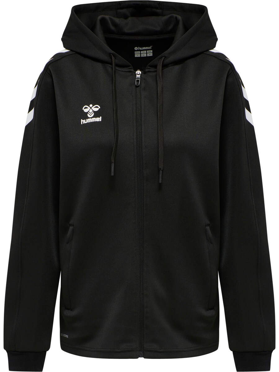

Спортивная толстовка с капюшоном на молнии Hummel CORE XK POLY, черный