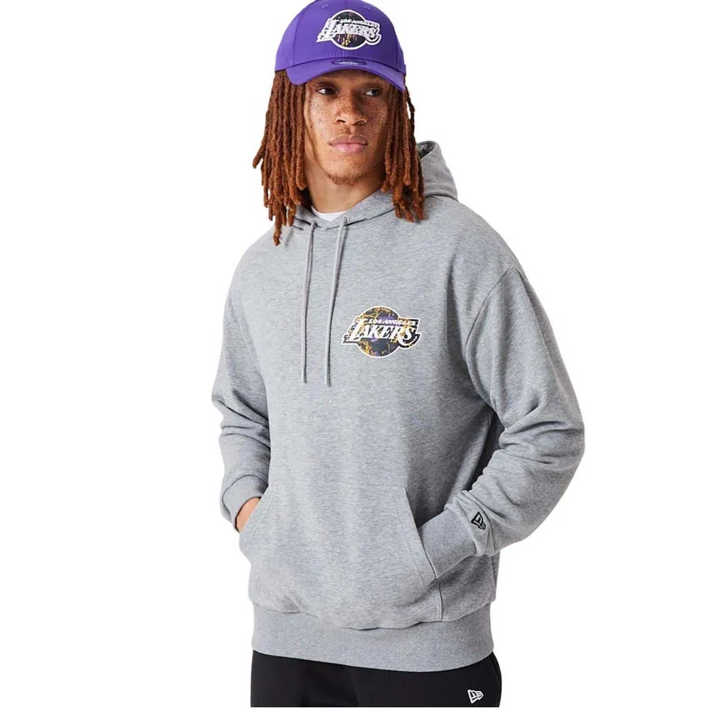 

Худи New Era Infill Team Logo Los Angeles Lakers, серый