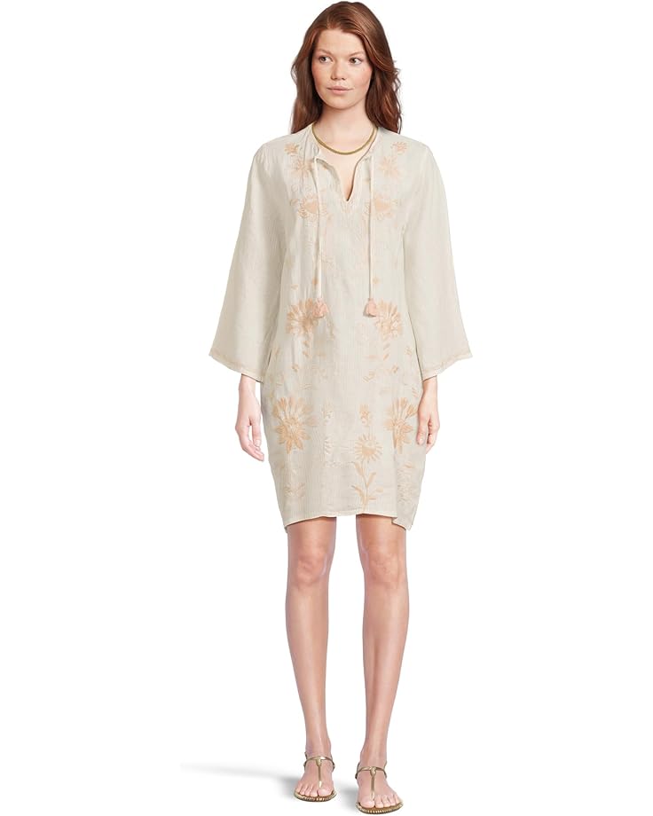 

Платье Johnny Was Kimono Sleeve Relaxed Dress, цвет Elordi Stripe