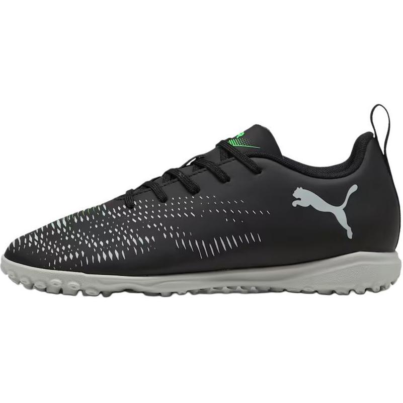 PUMA FUTURE 8Play низкие детские футбольные бутсы black/cool light gray/neon green kids'