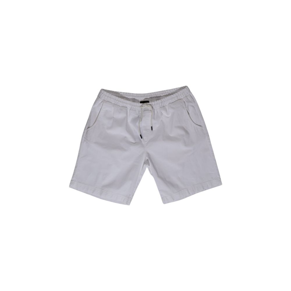 

Белые хлопковые короткие шорты Refrigiwear