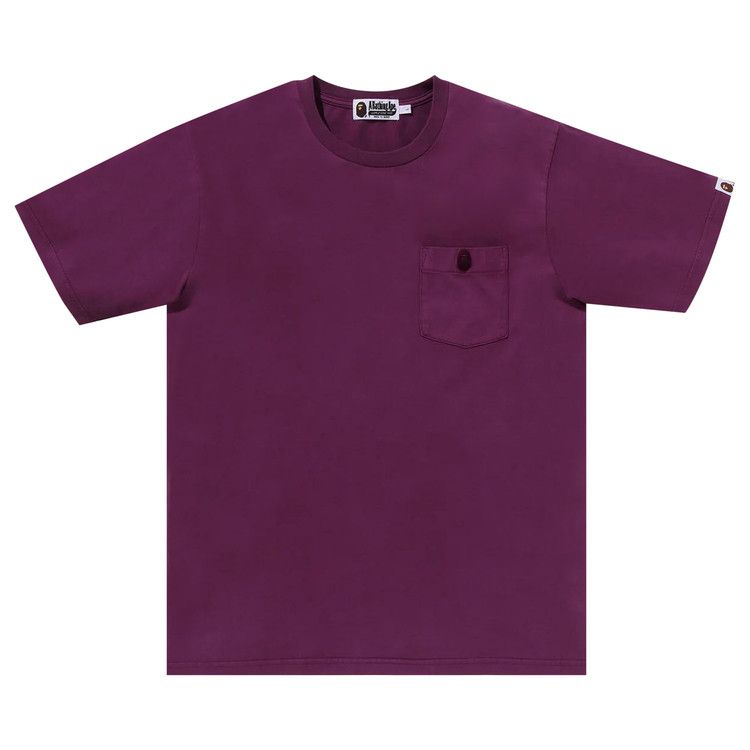 

Футболка BAPE Gaement Dye One Point Pocket Tee, Purple