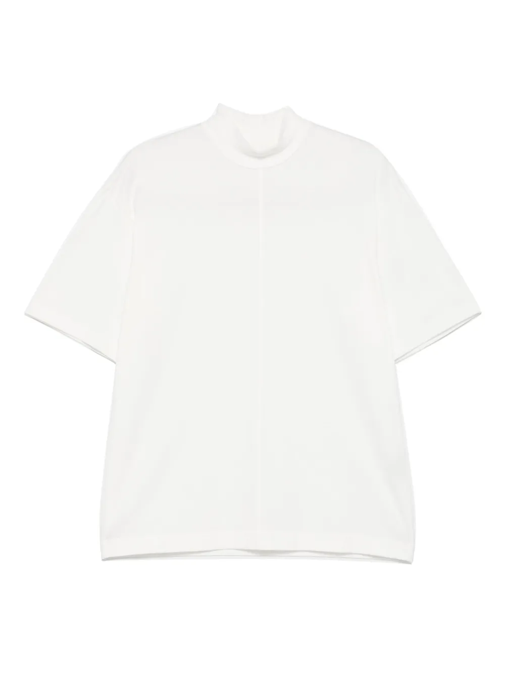 

Футболка с высоким воротником Homme Plissé Issey Miyake, белый