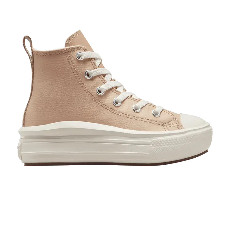 

Кроссовки Converse Chuck Taylor All Star Move High PS Warm Quarry, желто-коричневый