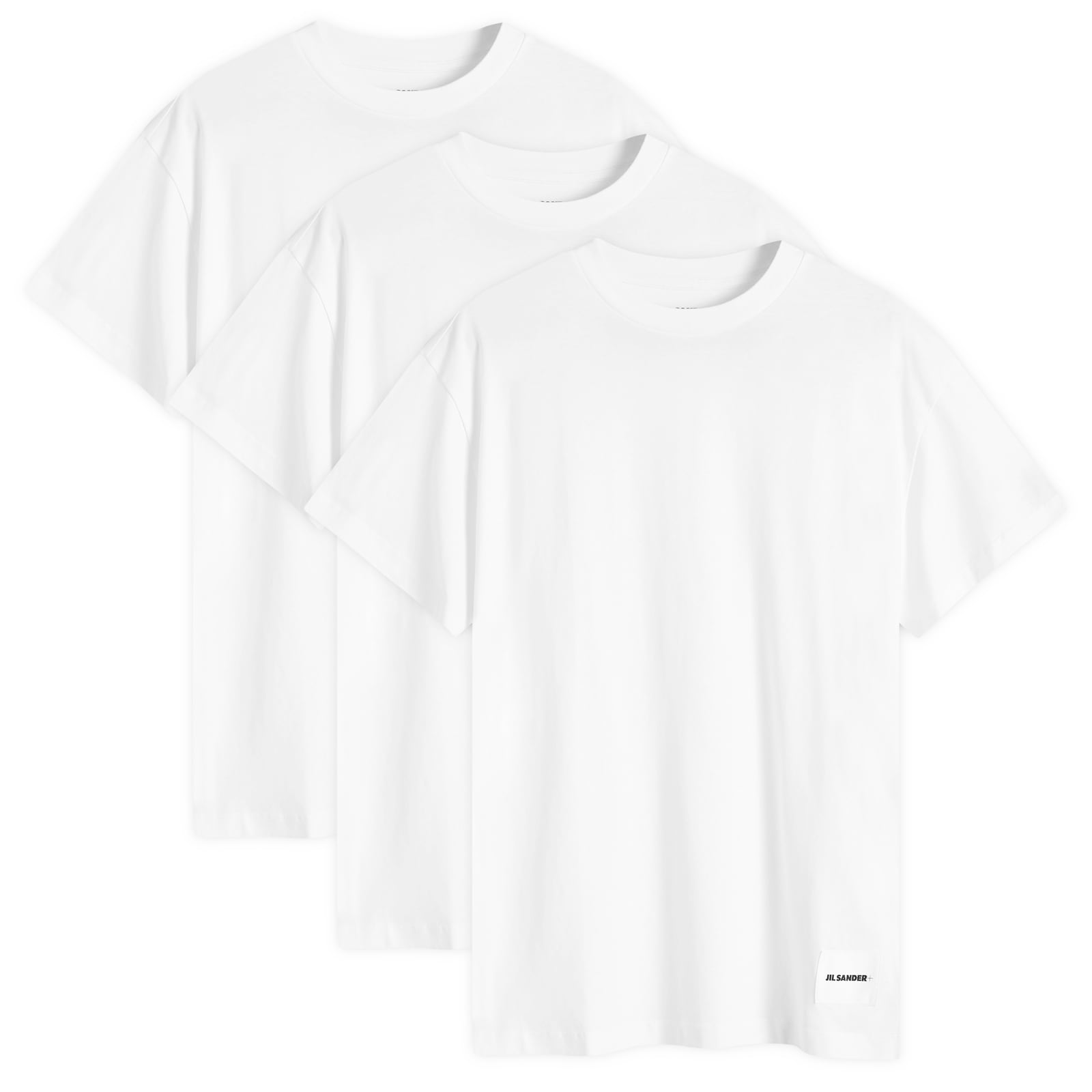 

Футболка Jil Sander 3 Pack T-Shirt, белый