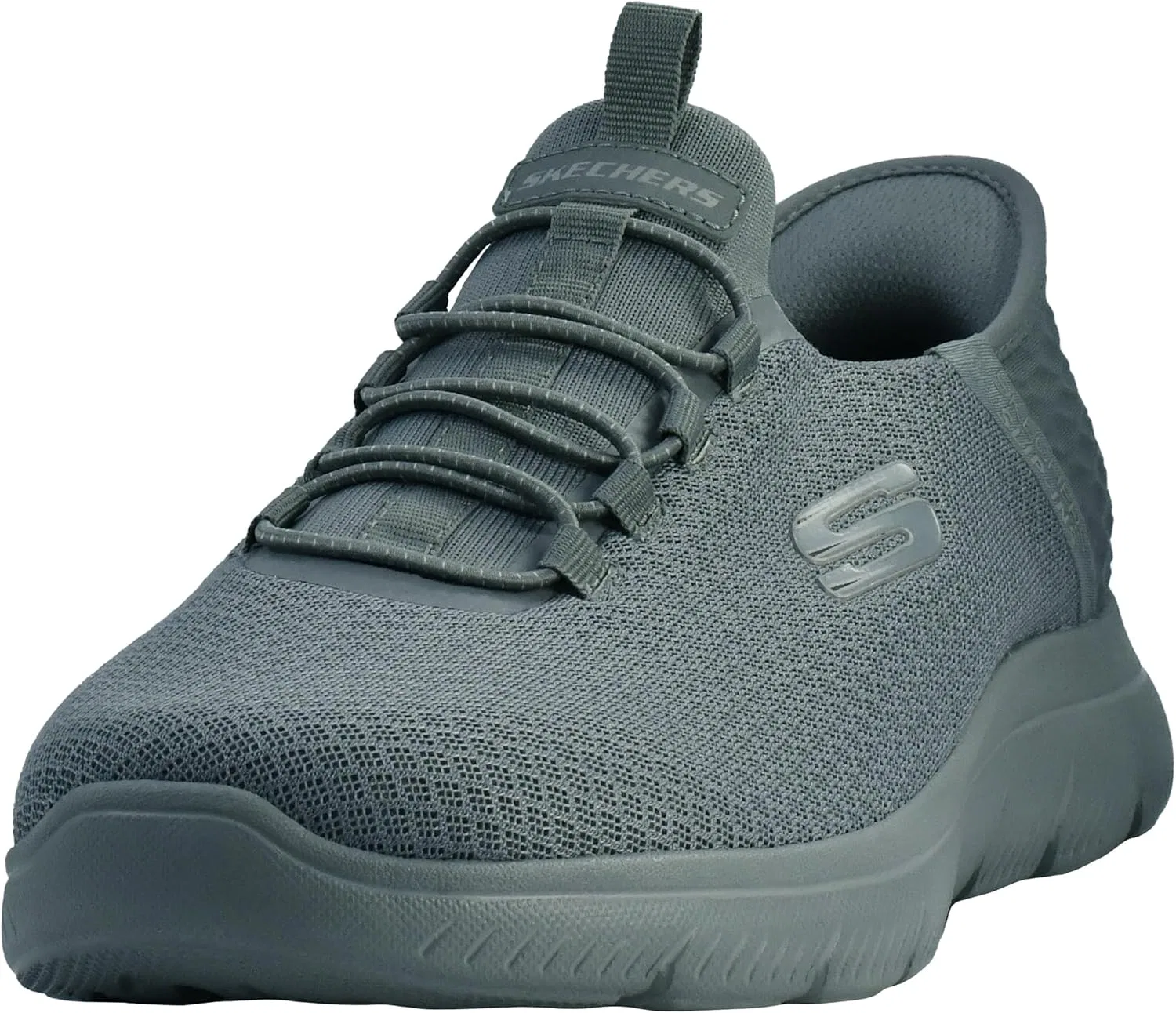 Кроссовки модные Skechers серый