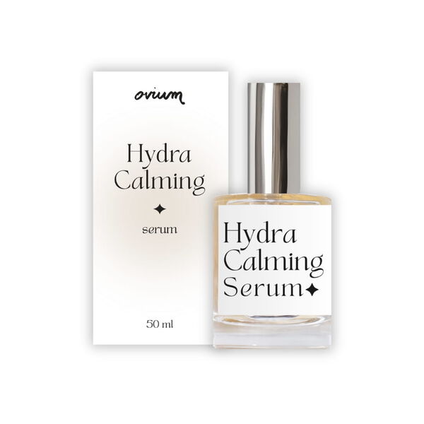 

Мгновенное увлажнение и успокоение сыворотки для лица, 50 мл Ovium Hydra calming serum