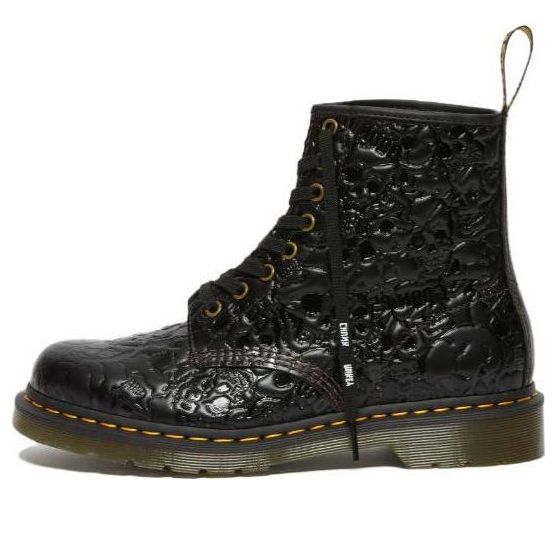 

Ботинки Dr.Martens x Warner Bros 1460 Goonies Emboss Leather Lace Up Boots 'Black' 27939001, черный