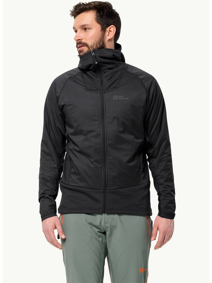 

Дождевик Jack Wolfskin Funktionsjacke Alpspitze, черный