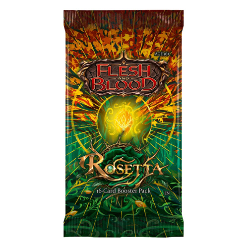 

Карточная игра Flesh And Blood: Rosetta – Booster Pack