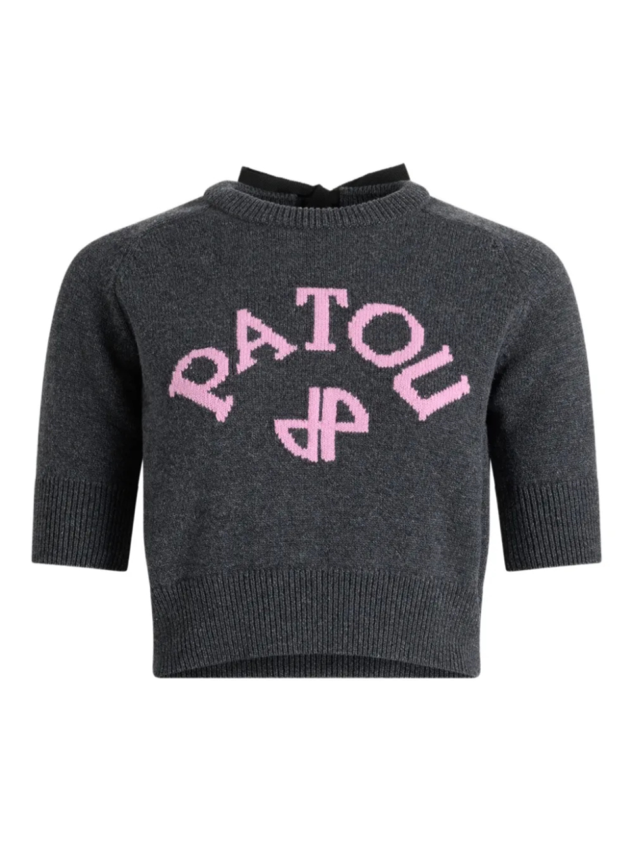 

Patou свитер с вышитым логотипом, серый