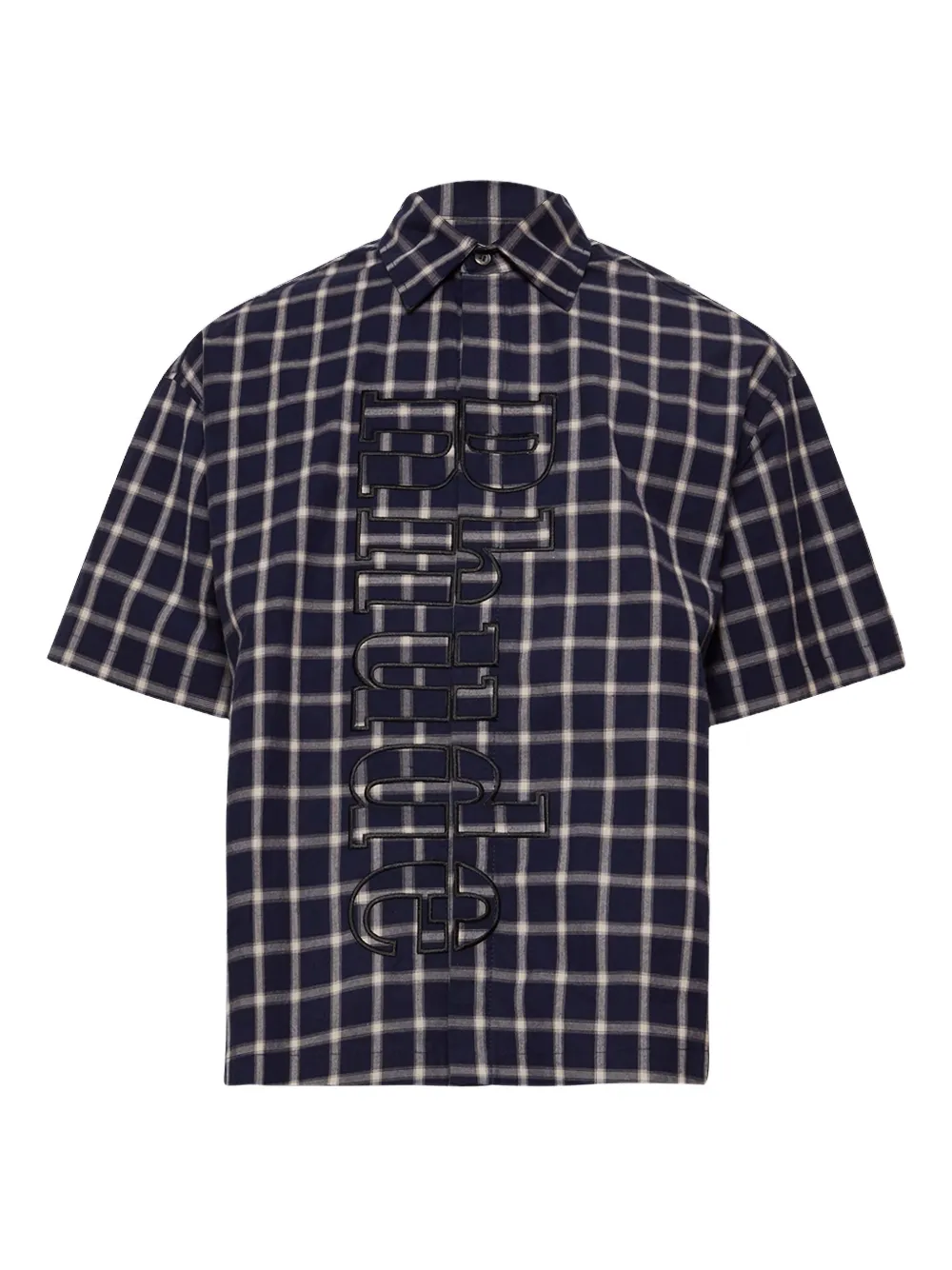 

Рубашка в клетку RHUDE, синий