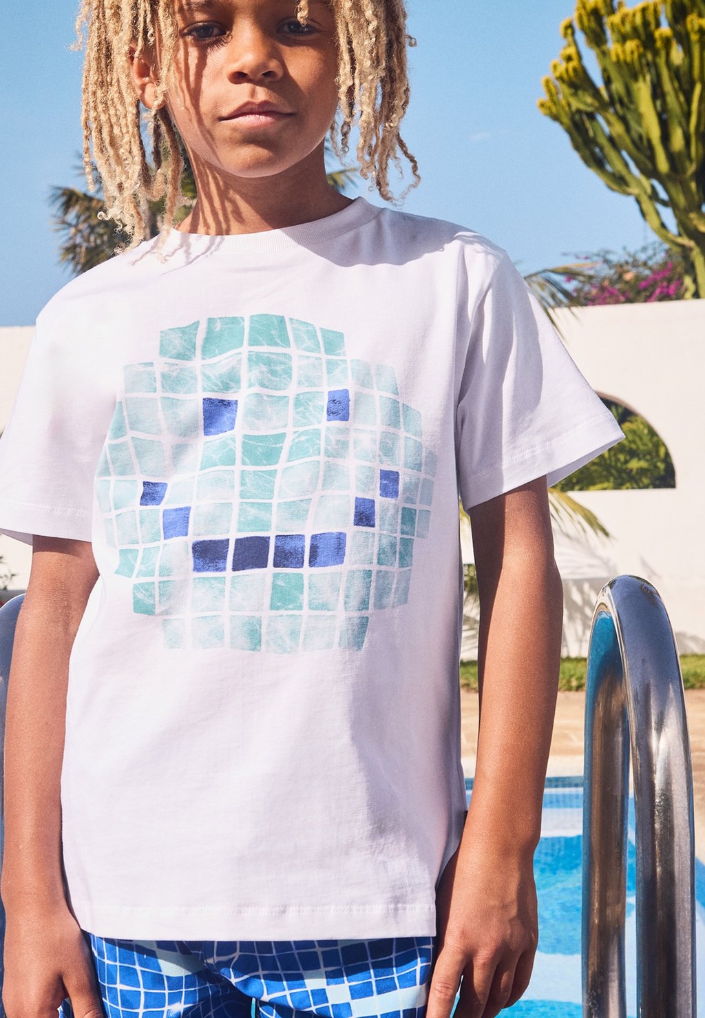 

Футболка с принтом RAME SHORT SLEEVES Molo, белый