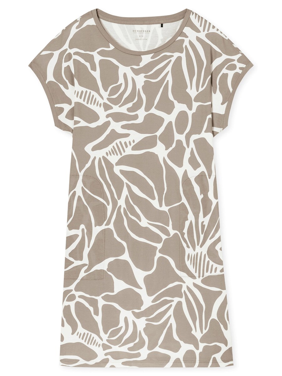 

Ночная рубашка SCHIESSER Modern Nightwear, серый