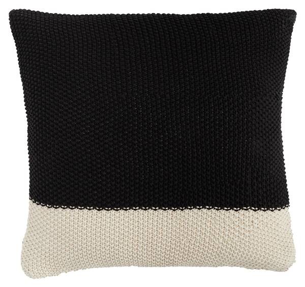 

Наволочка home & you Lenora, 45x1x45 см цвет mittelschwarz