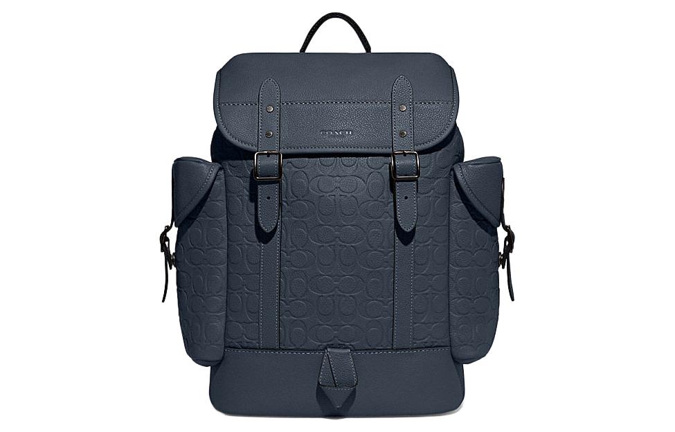 

Рюкзак-туба из коровьей кожи Hitch, женский деним COACH