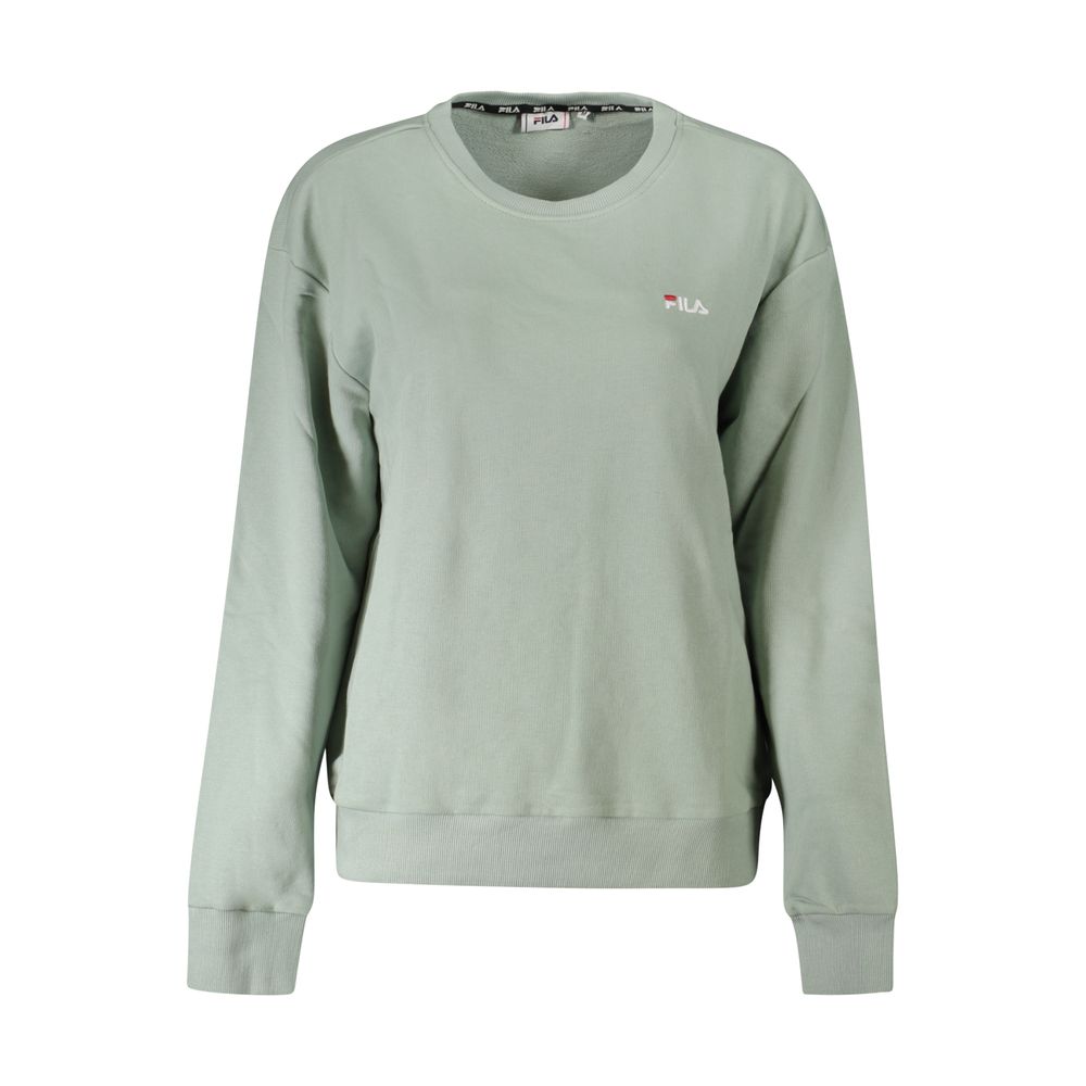 

Зеленый хлопковый свитер Fila