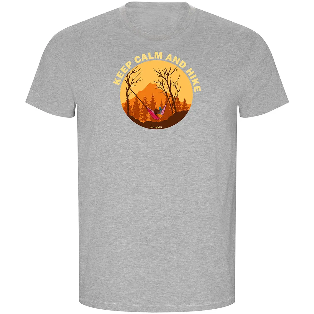 

Футболка с коротким рукавом Kruskis Calm And Hike ECO, серый
