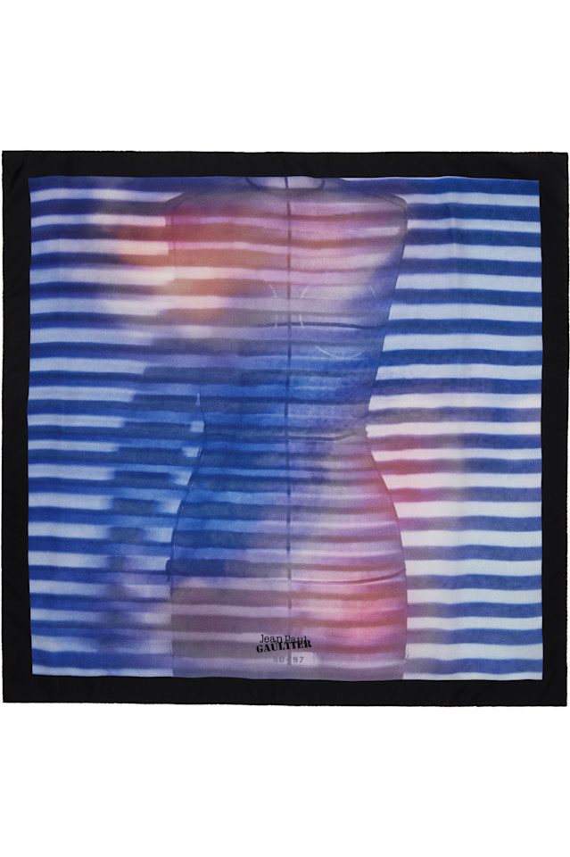 

Шарф Air' Jean Paul Gaultier, синий