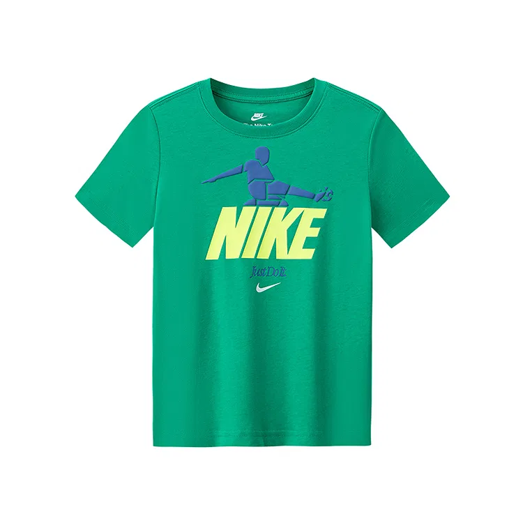 Футболка Pre School с круглым вырезом Nike, Deep Mint