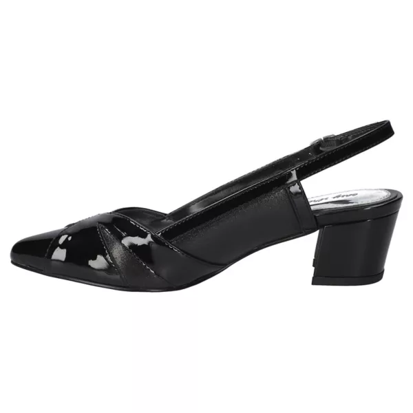 Женские туфли Avena на блочном каблуке с открытой пяткой Easy Street, белый — фото 3