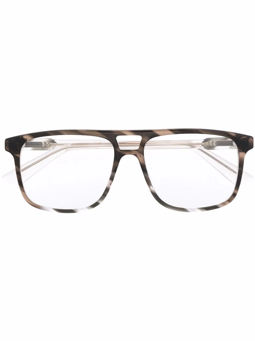 

Очки в квадратной оправе Gucci Eyewear, черный