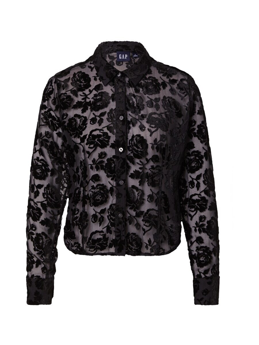 

Рубашка GAP Blouse, черный