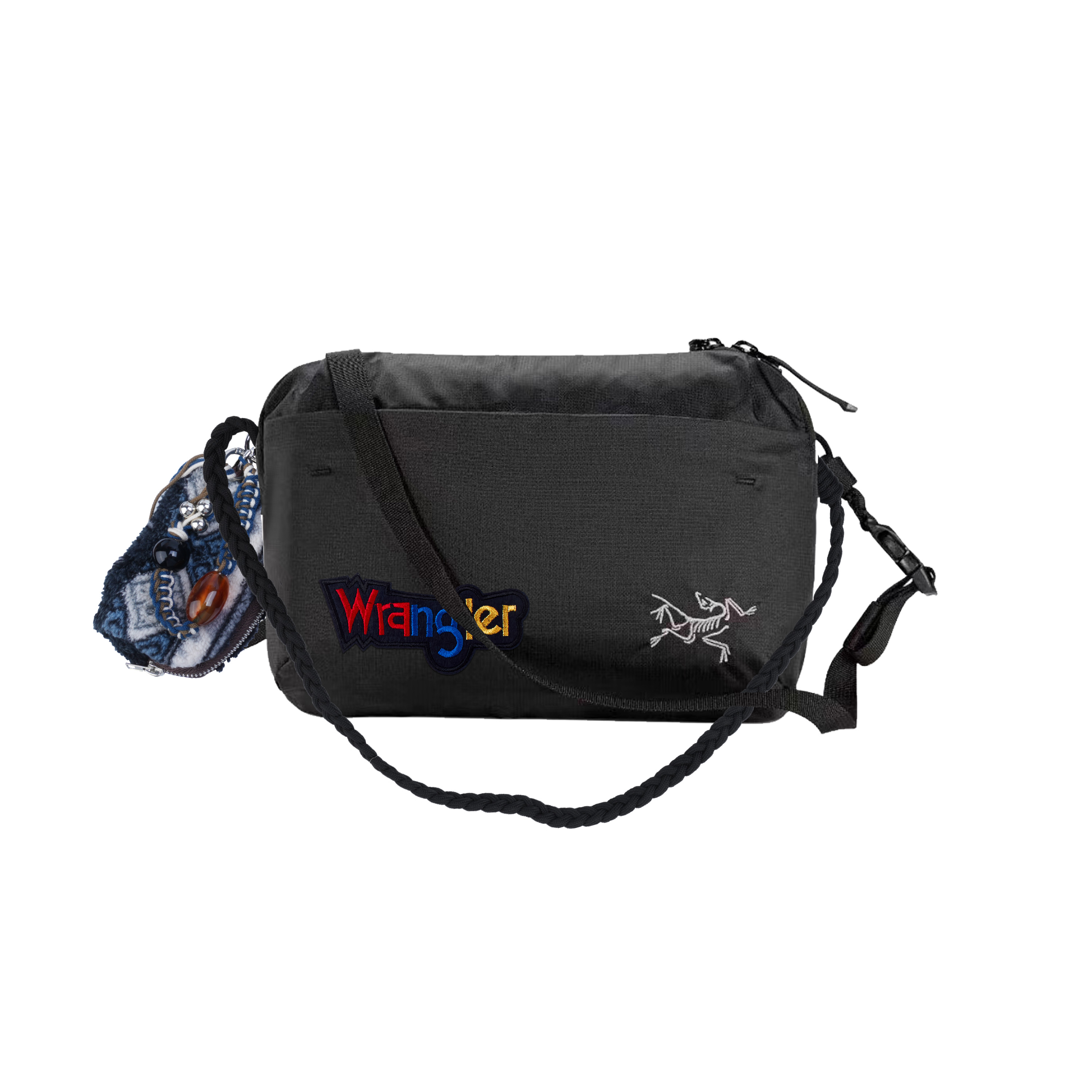 

Arcteryx Полиамидная поясная сумка унисекс черная, Reverse Monsoon