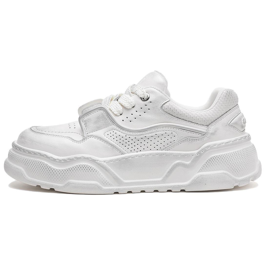 

Низкие стильные мужские кроссовки для скейтбординга ELLE HOMME, Vintage White
