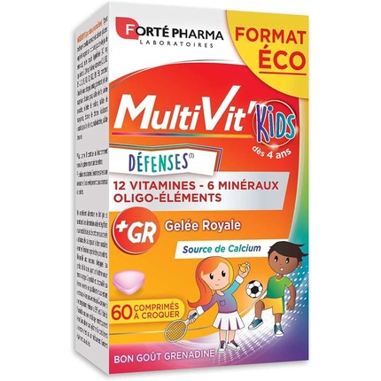 

Forte Pharma Multivit Kids пищевая добавка для фитнеса и тонуса Forté Pharma