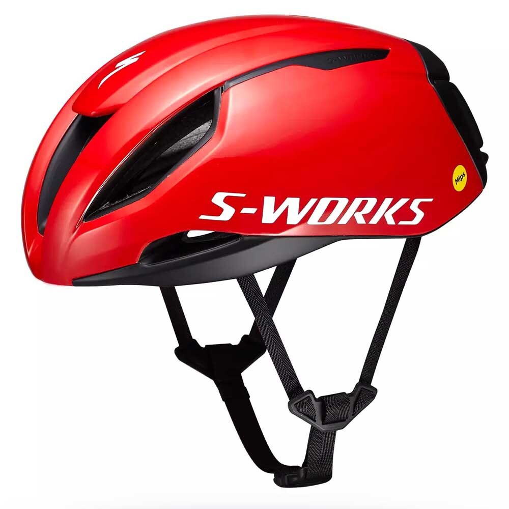

Велосипедный шлем Specialized SW Evade 3, красный