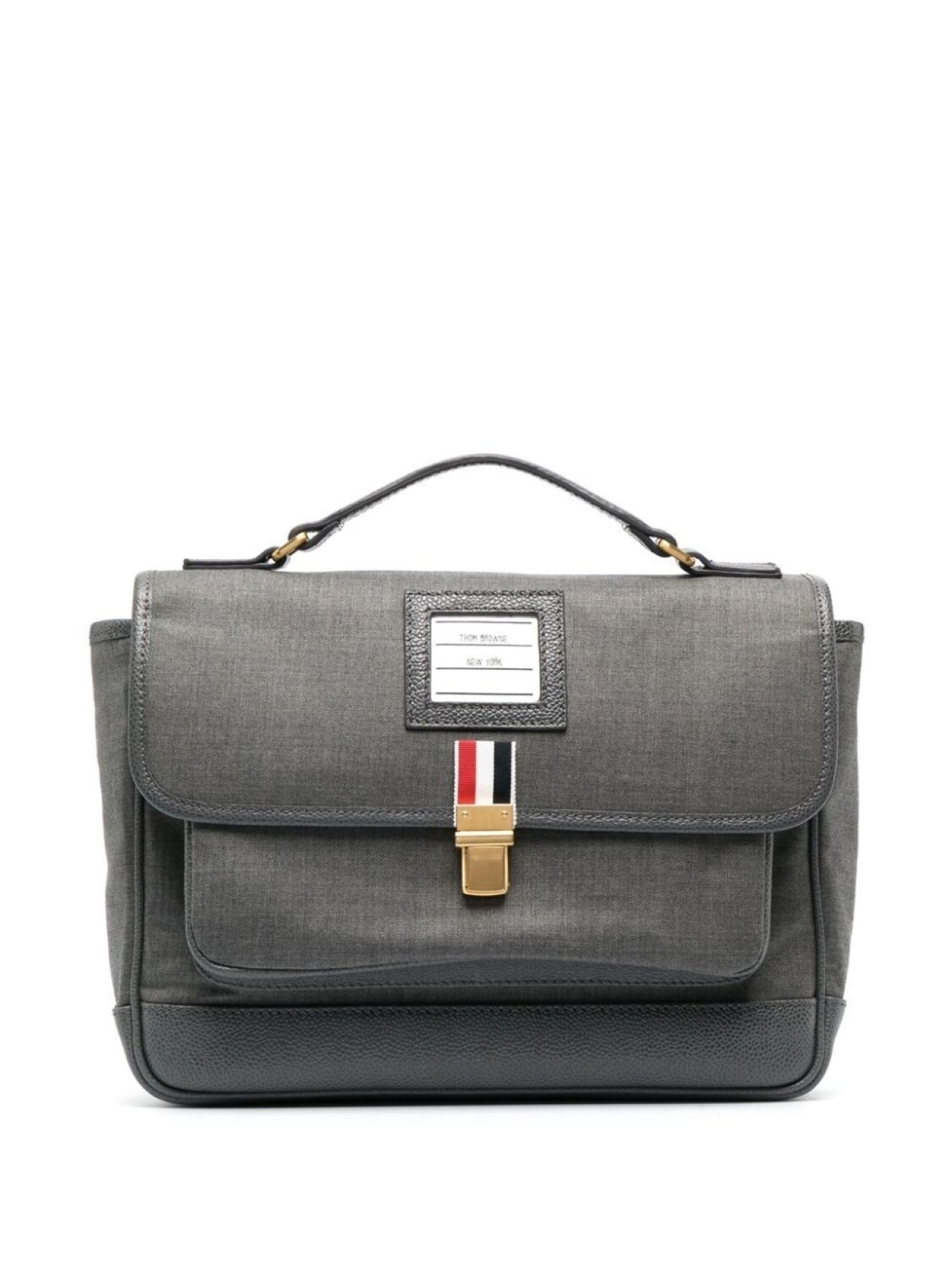 

Thom Browne твиловый рюкзак 120's, серый