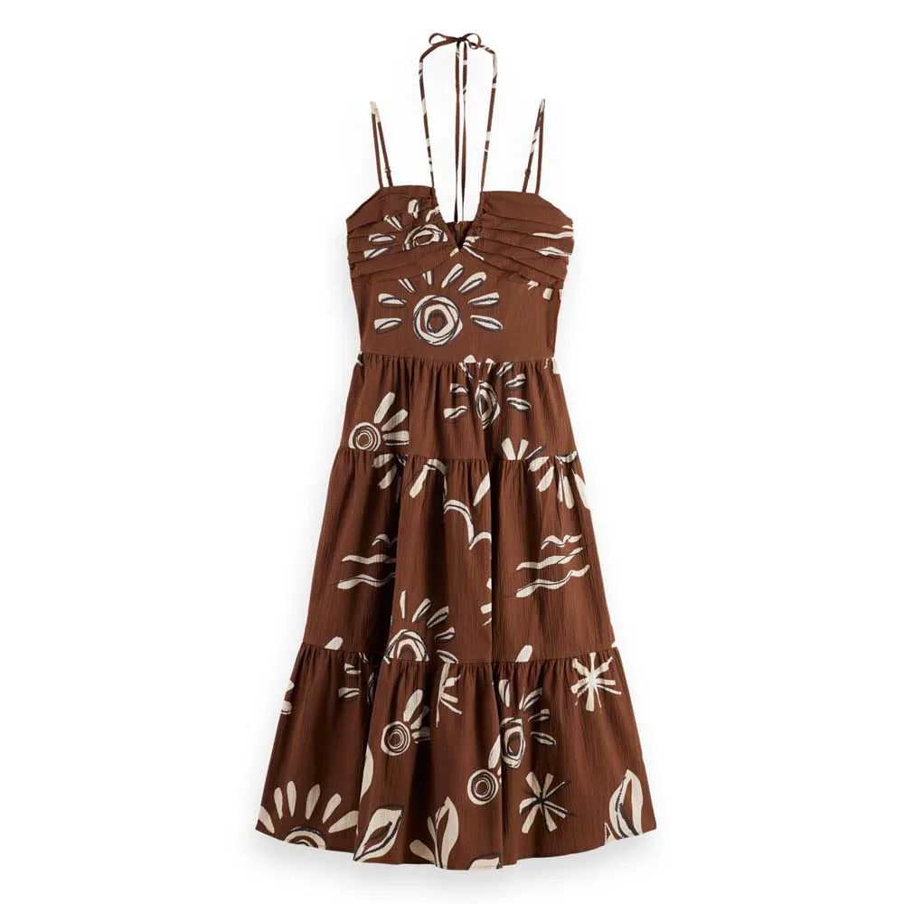 

Платье Scotch & Soda UFU00617T, коричневый