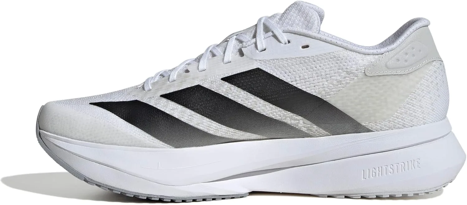 Мужские беговые кроссовки Adidas Adizero SL2, белые — фото 2