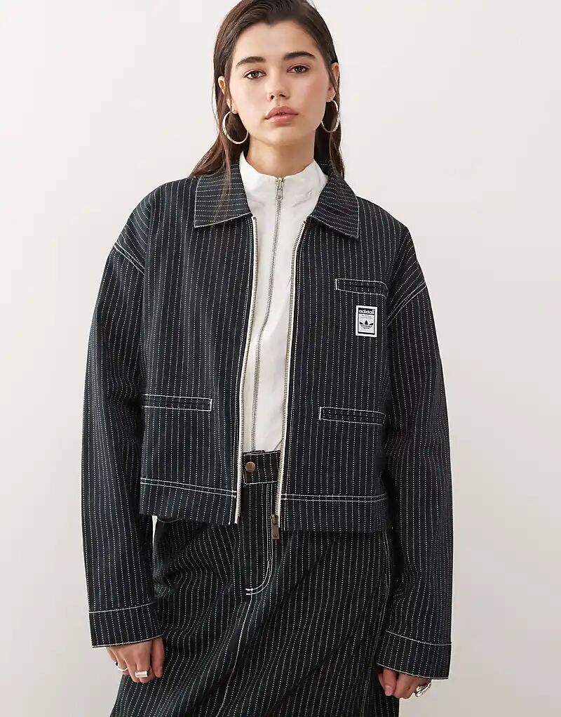 

Куртка Wabash серого цвета adidas Originals