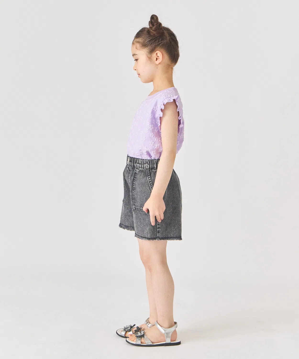 Шорты джинсовые ever closet, синие — фото 3