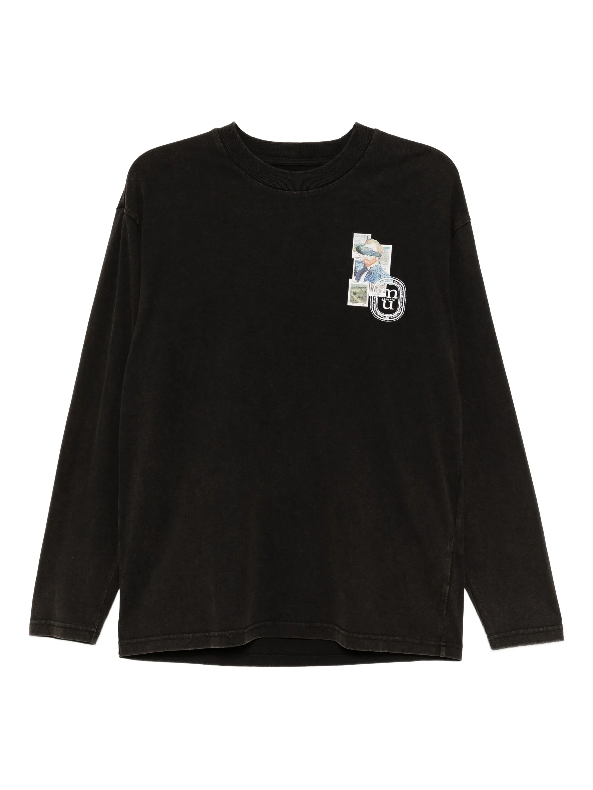 

Футболка с графичным принтом Musium Div., коричневый