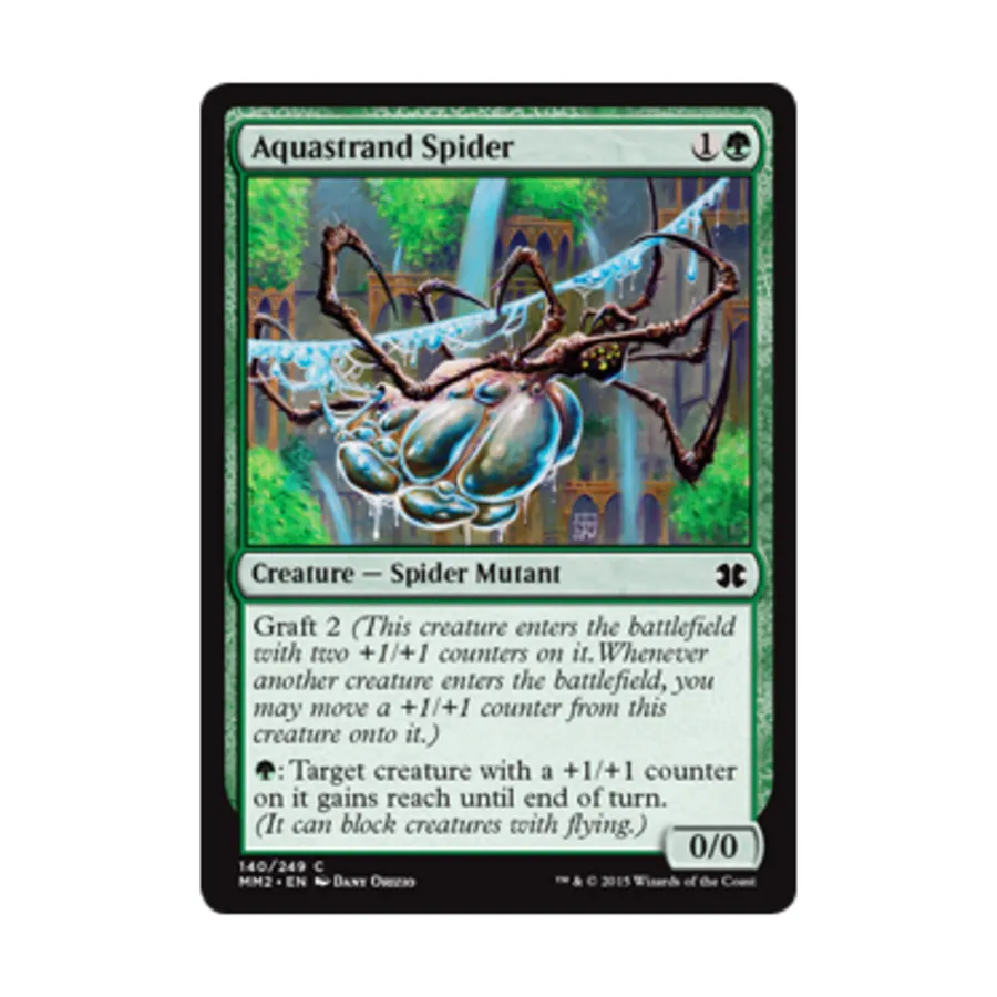 

CCG Аквастрандовый паук (С), MTG - Modern Masters 2015