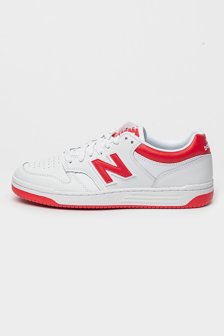 

Кожаные спортивные кроссовки 480 с контрастами New Balance, белый