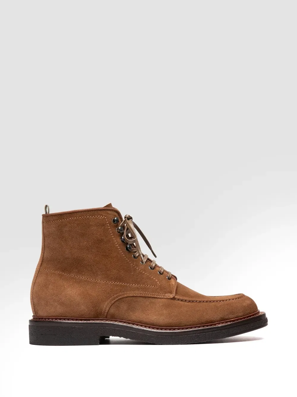 Ботинки Aston crepe 004 на шнуровке Officine Creative, коричневый