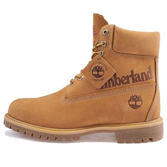 

Ботинки Timberland 6-Inch Premium Waterproof Boots 'Wheat Nubuck' A1URV, желтый