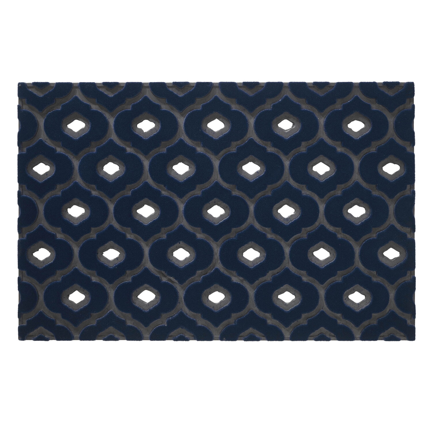 

Резиновый напольный коврик Mainstays Blue Geo, 18 x 30 дюймов, цвет Blue